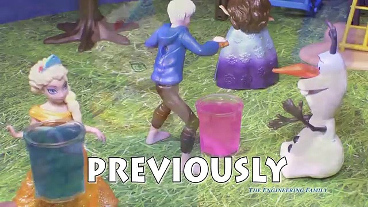 FROZEN Disney Elsa Helps Jack Escape Toys Video Parody
