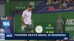 i24NEWS DESK | Federer beats Nadal in Shanghai | Sunday, October 15th 2017