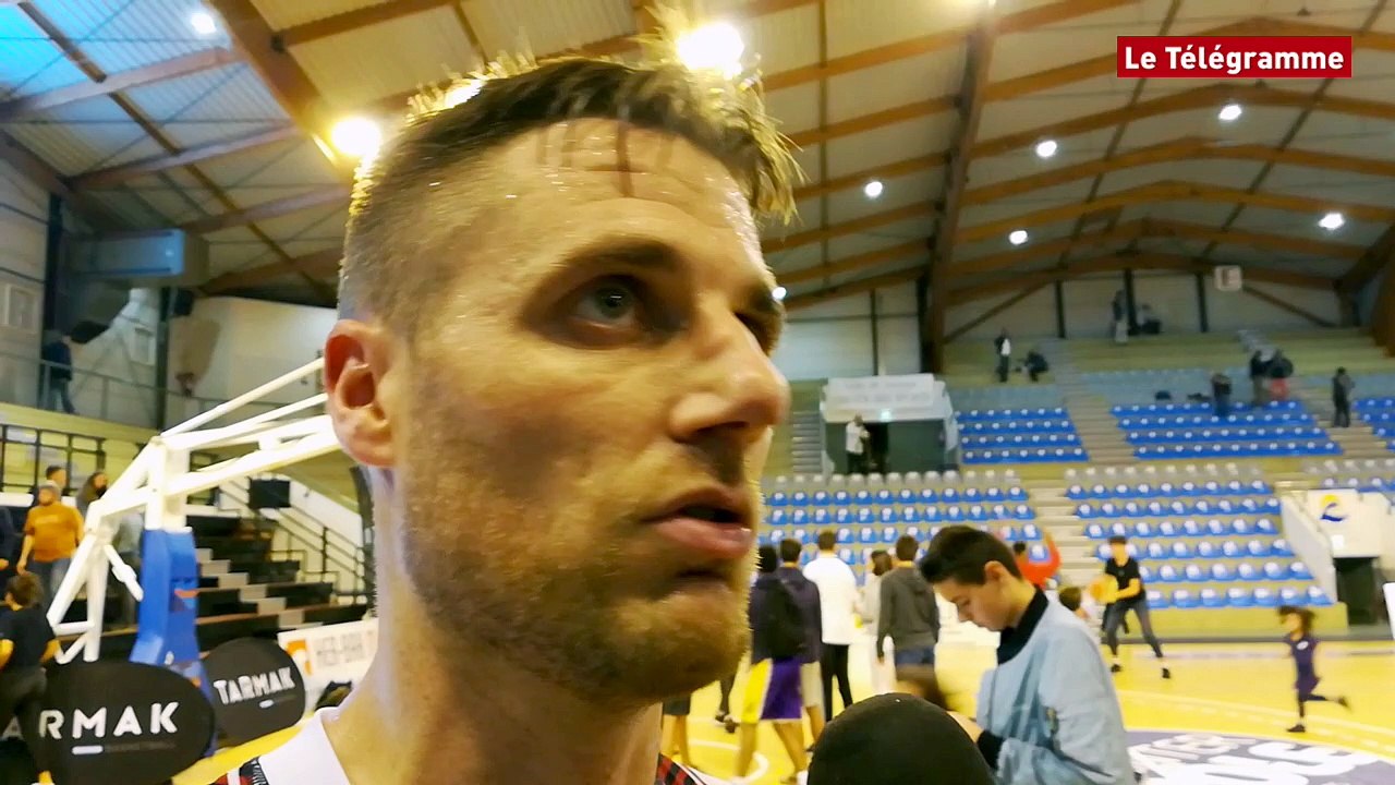 CEP Lorient - Aubenas (73-69 AP) : Mathieu Bigote :  "On ne trouve pas le bon timing"