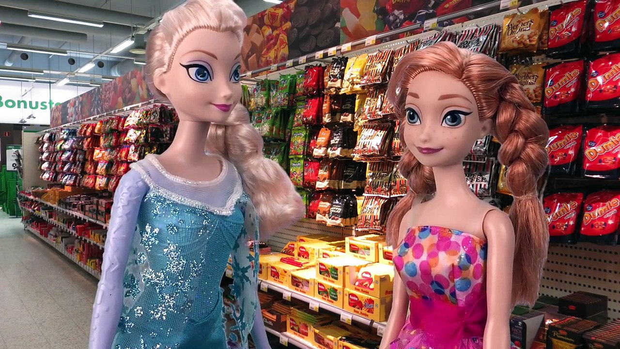 Frozen Elsa Evil Twin with Little Mermaid Ariel, Ursula and Frozen Anna Parts 4-6