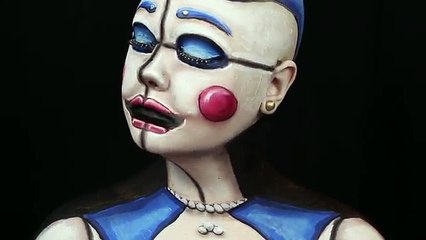 Ballora FNAF Sister Location Make-Up Tutorial | Tutorial Tuesday