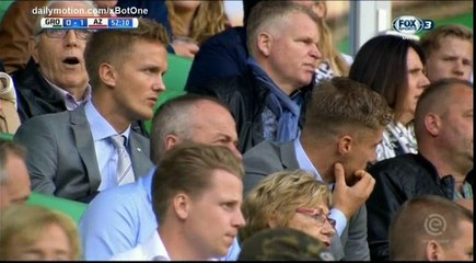 Mimoun Mahi penalty Goal HD - Groningen 1 - 1 AZ Alkmaar - 15.10.2017 (Full Replay)