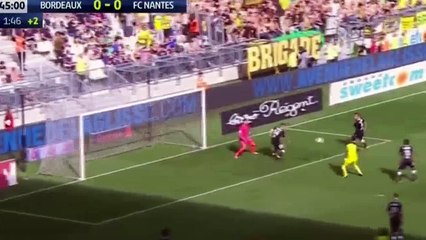 Prejuce Nakoulma Goal HD - Bordeaux 0 - 1 Nantes - 15.10.2017 (Full Replay)