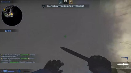 WTF, what a crazy retake with double knife kill