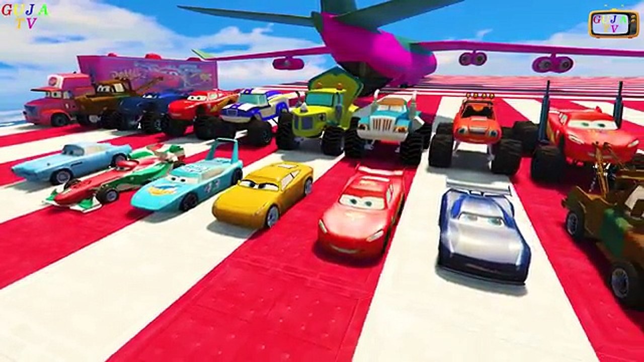 Disney Pixar Cars 3 Lightning Mcqueen Jackson Storm Disney Cars Mack Truck hauler Disney Pixar Cars