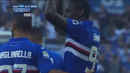 Duvan Zapata Goal HD - Sampdoria	1-1	Atalanta 15.10.2017