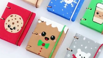 DIY MINI NOTEBOOKS PART 2 - Easy & Cute Designs!