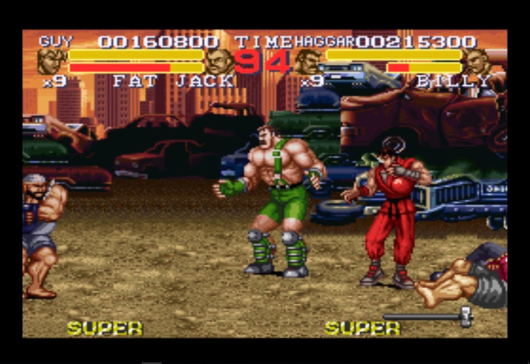 Final Fight 3 GUY & HAGGAR