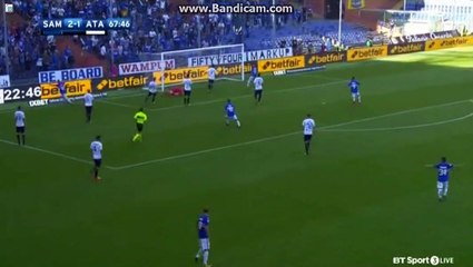 Karol Linetty Goal HD - Sampdoria3-1Atalanta 15.10.2017