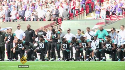 Taking a knee: NFL as a platform for race politics - The Listening Post (Feature)