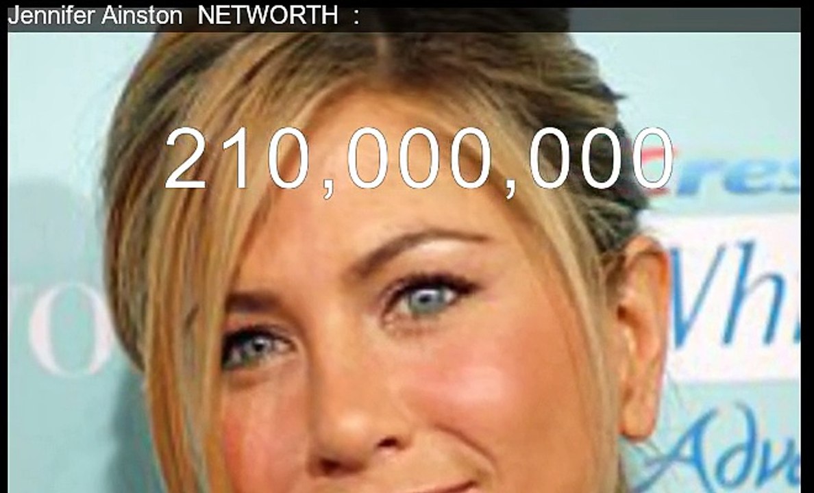 Jennifer Ainston vs Shakira Who is younger and richer?