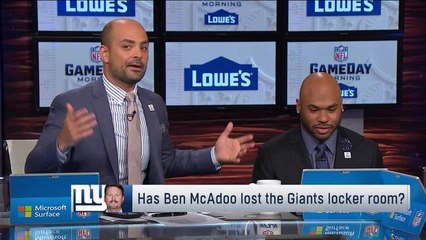Has Ben McAdoo lost the Giants locker room?