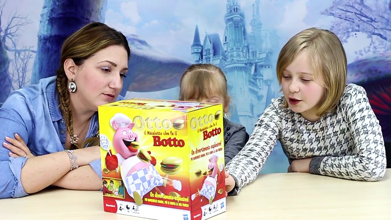 OTTO IL MAIALOTTO CHE FA IL BOTTO, giochi per bambini e bambine, divertimento goloso e scoppiettante