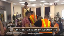 Zadruga - Fizički napad Saške na Smilju