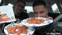 Burger King Spicy Chicken Nugget Challenge @hodgetwins