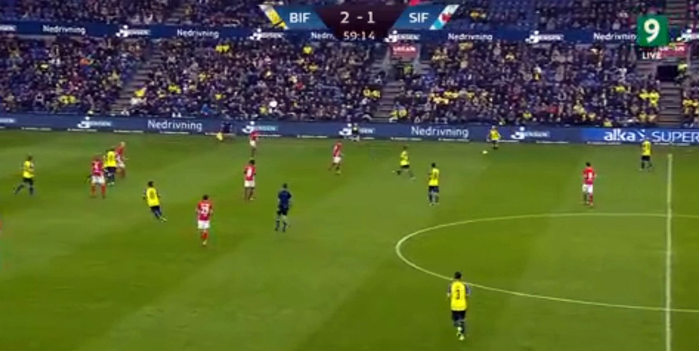 Kamil Wilczek Goal HD - Brondby	3-1	Silkeborg 15.10.2017