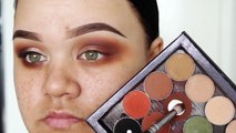 Classic Fall Makeup Tutorial | Gold & Brown Smokey eyes w/ Dark Maroon Lip
