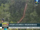 Colombia: Colapso de puente deja un saldo de 1 muerto y dos heridos