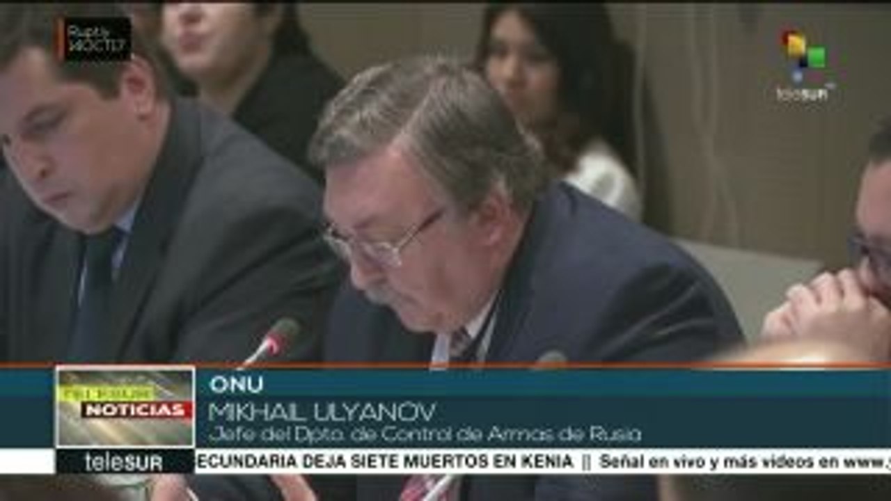 Gob. ruso pide que se investigue el ataque con gas sarín en Siria