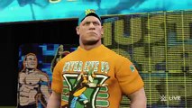 WWE-2K16 -John Cena vs. Seth Rollins - Steel Cage Match:RAW 2016 WWE-2K16(PS4)
