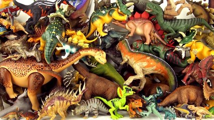 Stack Up the Dinosaurs - Dinosaur Song for kids ♫ ♪ ♫ - How to Stack your dinosaur collection