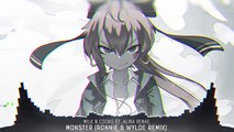 Nightcore - Monster (Remix) - (Lyrics)
