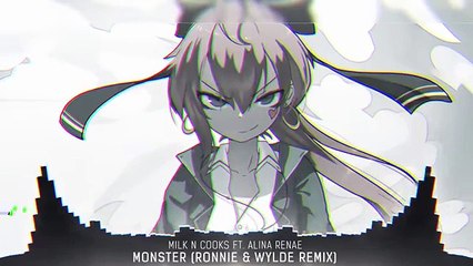Nightcore - Monster (Remix) - (Lyrics)
