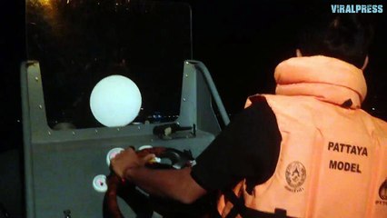 Finland Tourist Swimming In Sea At Night Time While Hallucinating