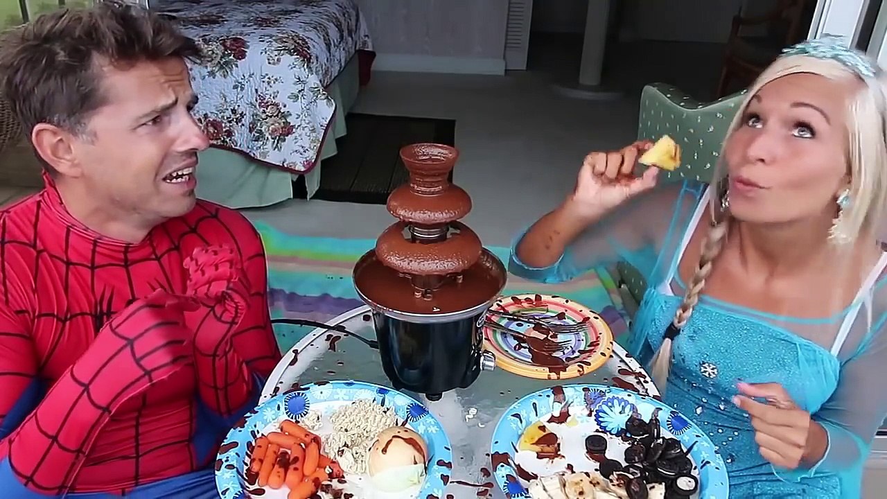 Angry Baby vs Spiderman vs Frozen Elsa CHOCOLATE CANDY! w/ Joker Maleficent Prank Superhero Fun