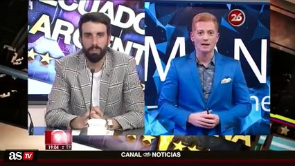 Vídeo -  Liberman, retratadísimo- atacó a Messi y sus amigos antes del partido... - AS.com