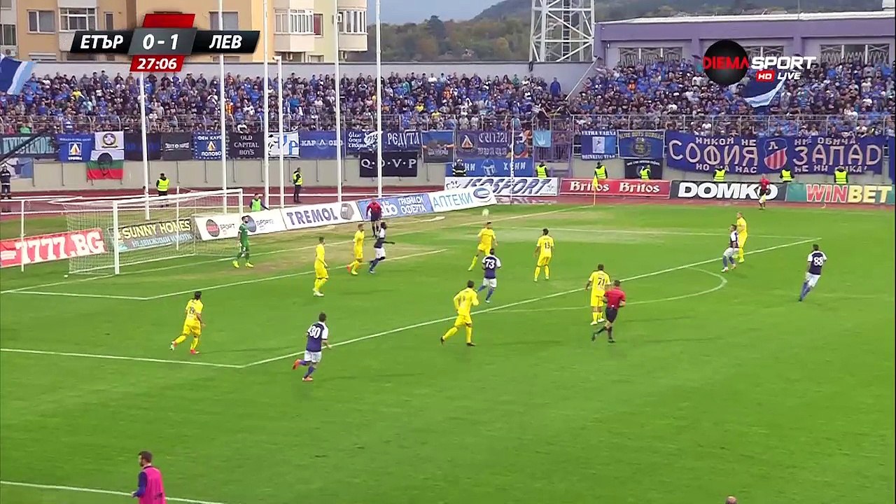 (Обзор) Етър 0:1 Левски