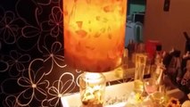 Como fazer abajur com garrafa e como produzir uma cúpula / Bottle lamp