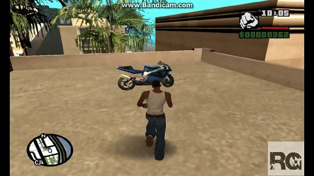 GTA San Andreas - Motos de carrera y aviones
