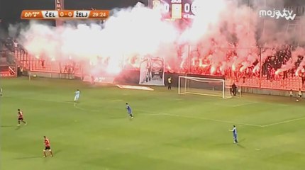 NK Čelik - FK Željezničar / Bakljada Robijaša