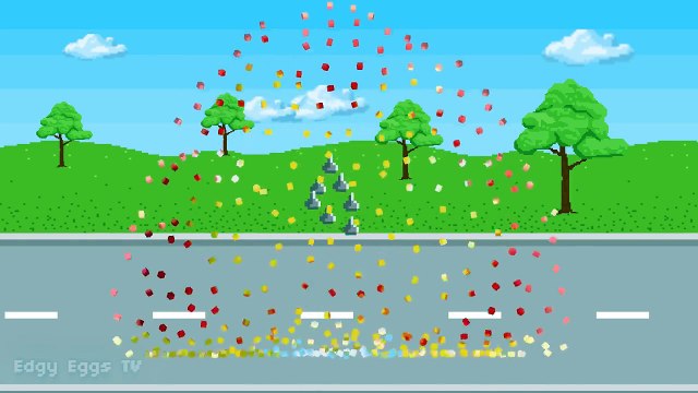 Learn Colors With Tow Truck Police Monster Trucks - Batman Spiderman SuperHero Surprise Eggs Toys