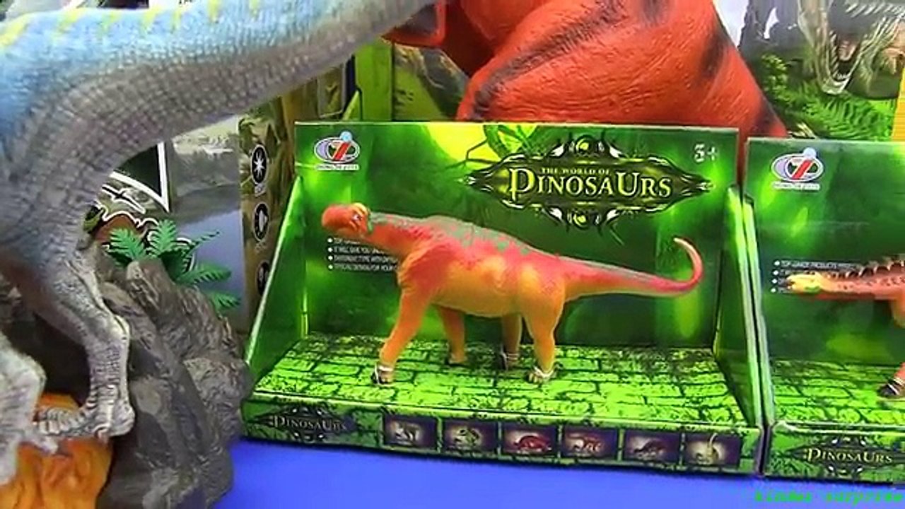 Jurassic World & Dinosaurs Fighting Movies - dinosaurs for kids !!!