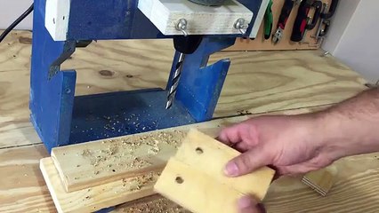 Making a Homemade Angle Grinder Stand - El Yapımı Metal Kesme Standı