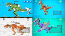 Toy Robot War Gameplay #9: Giganotosaurus & Creatures | Eftsei Gaming