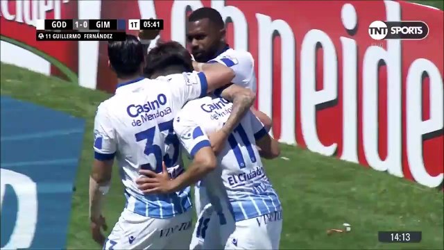 1-0 Guillermo Fernández Goal Argentina Primera Division - 15.10.2017 Godoy Cruz 1-0 Gimnasia La...