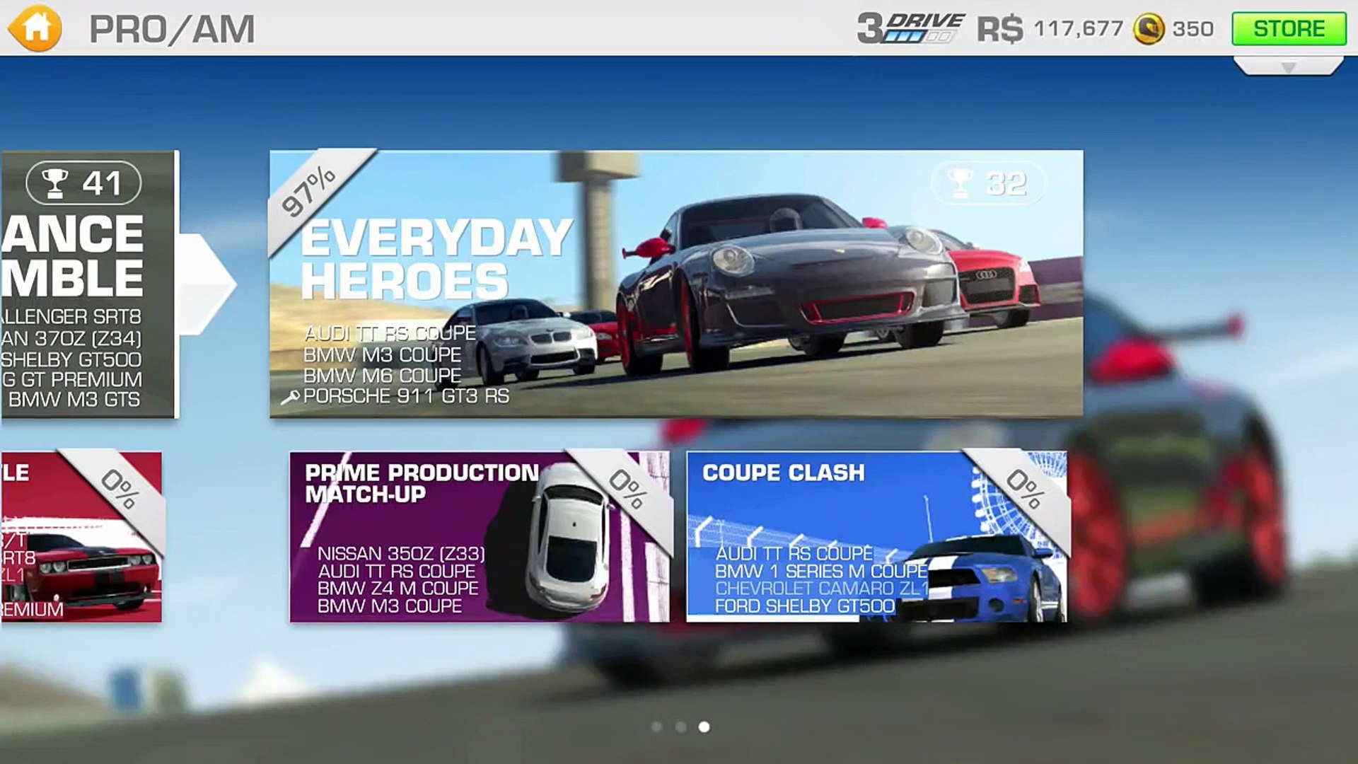 Real Racing 3 100 Of Everyday Heroes Complete Pro Am Video Dailymotion