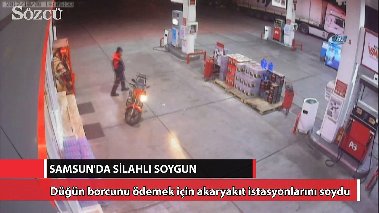 Düğün borcunu ödemek için akaryakıt istasyonlarını soydu