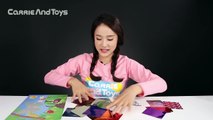 캐리의 반짝 반짝 키난빌 반짝커 스티커 만들기 장난감 놀이 CarrieAndToys