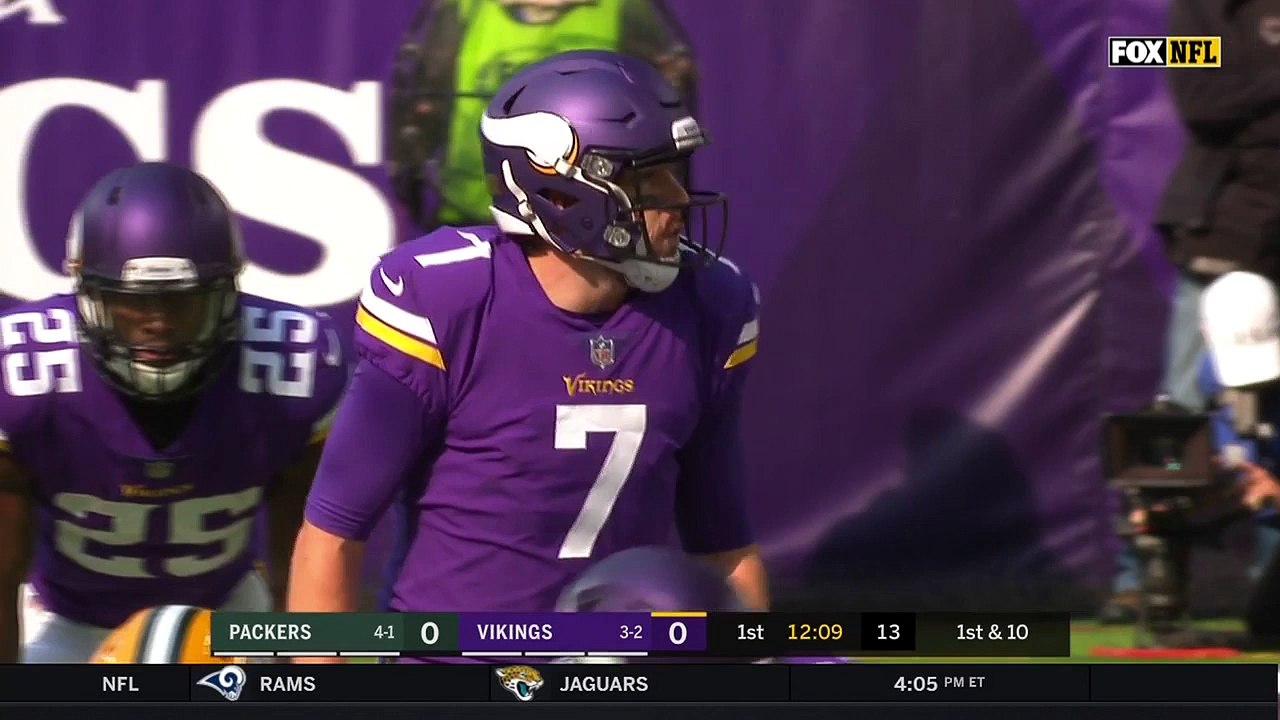 Minnesota Vikings RB Latavius Murray uses wicked cut to get first down