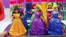 Disney Princess MAGIC MICROWAVE Baking Magiclip Glitter Glider Cupcakes LEARN COLORS