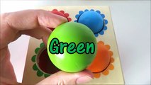 Baby toy learning colors video hammer ball pop up wooden toys learn English fun game