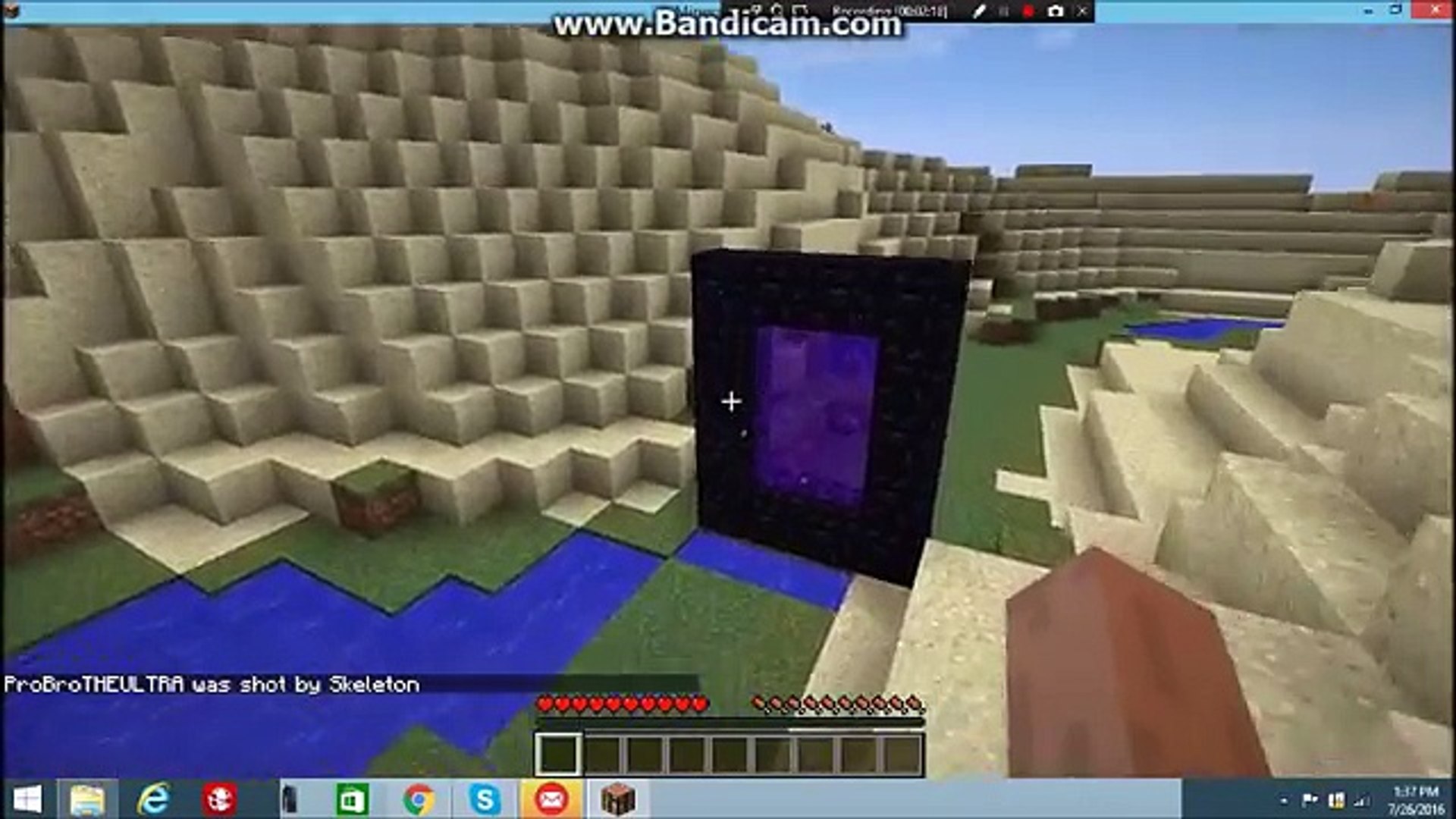 Minecraft Herobrine Sighting 1 10 Part 5 Video Dailymotion