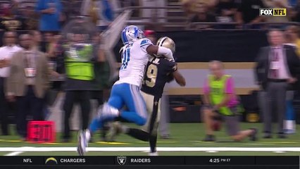 Ted Ginn Jr. beats DJ Hayden for 24-yard gain