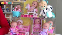 [ 제니 플레이 ] 보스 베이비 아기인형 과 베랭구어 너저리 아기인형 장난감 놀이 Jenny play Lil Cutesies Doll Mini Nursery