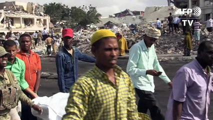 Más de un centenar de muertos por atentado el sábado en Somalia