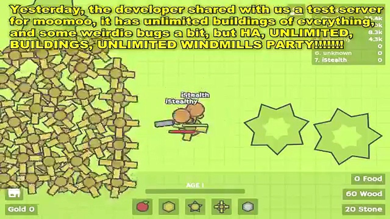 FACE REVEAL?! MOOMOO.IO NEW SECRET SANDBOX MODE! BIGGEST ROALLERCOASTERS & BIGGEST BASE!